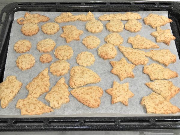 米粉とオリーブオイルのクッキー