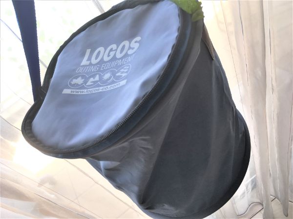 LOGOSの折りたたみ式の防水バケツ